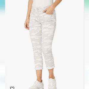 Democracy Gray Camouflage Ankle Pants